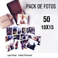 Impresión 50 fotos 10X15 laboratorio
