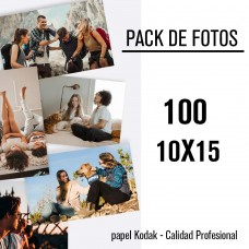 Impresión 100 fotos 10x15 labo