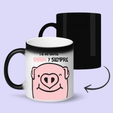 Taza magica personalizada